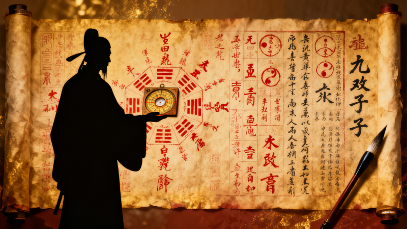 钦天监老黄历视频生成工作流-一键生成-申越科技