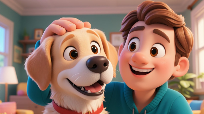 卡通风格宠物科普视频制作工作流-一键生成-申越科技