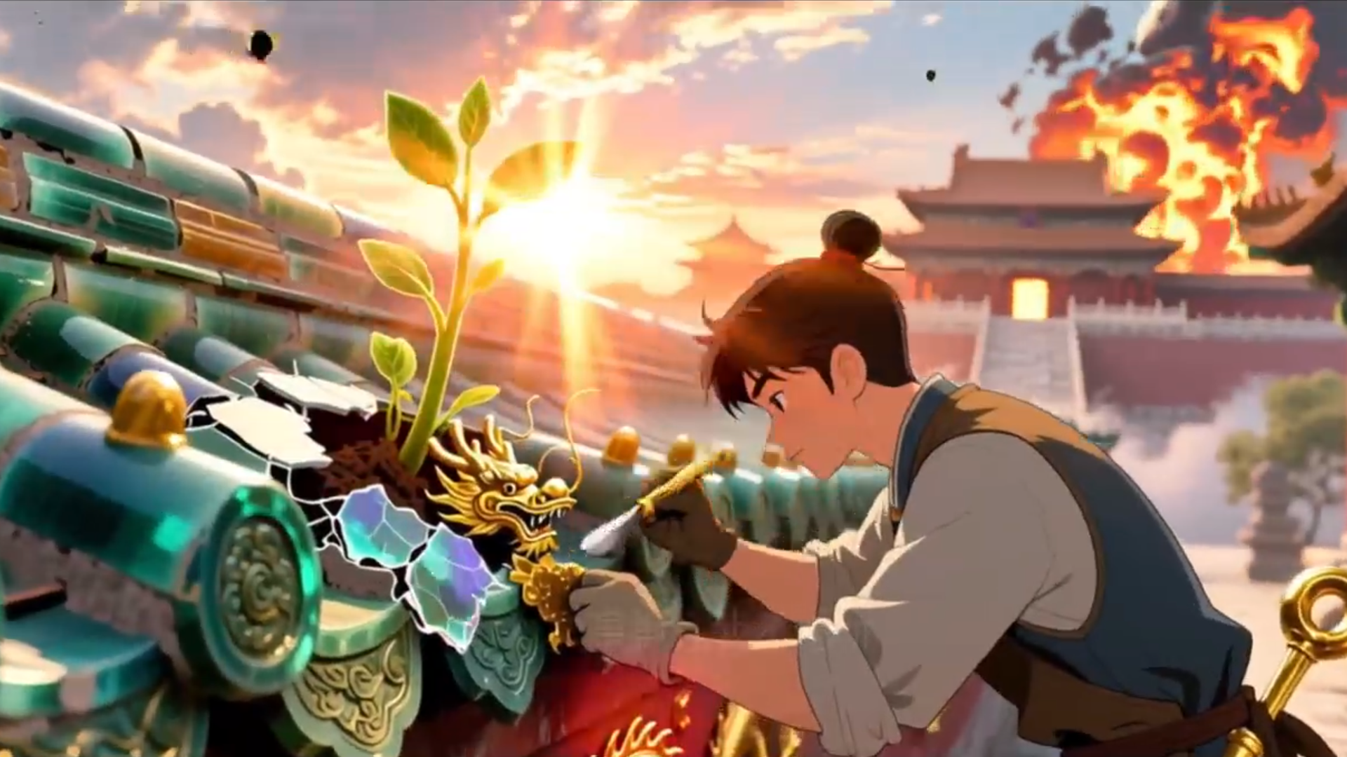 每日音乐动态MV制作工作流-一键生成-申越科技