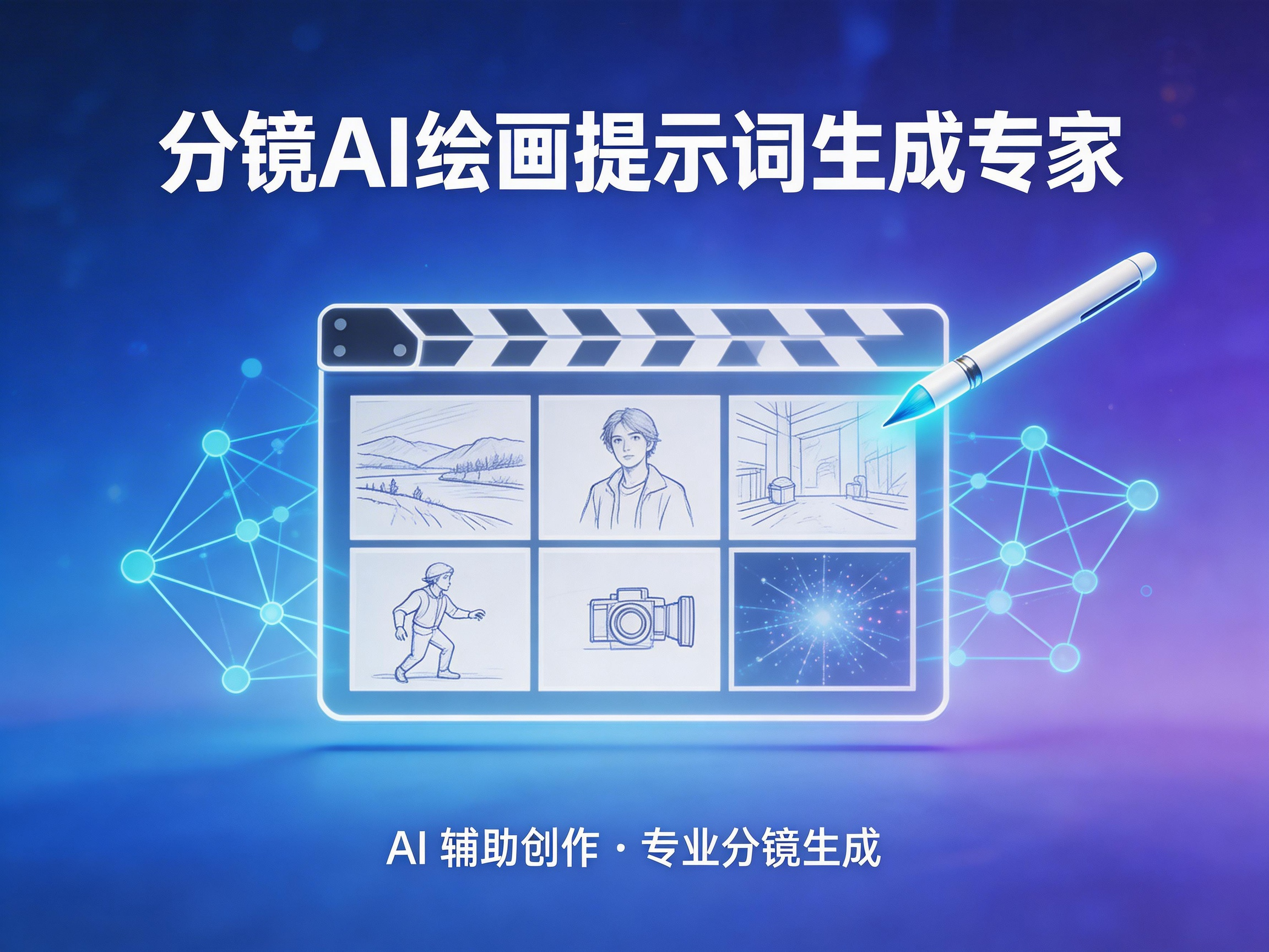专业的分镜Ai绘画提示词生成专家-申越AIGC-AIGC工作流商店|AI漫剧|AI提示词大全|AI创作课程